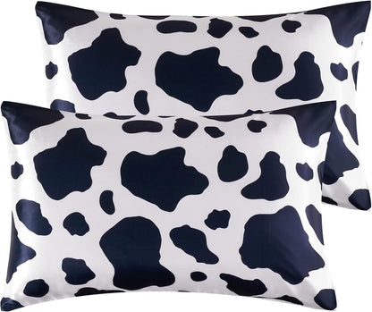 Satin Pillowcase, Set-2 Satin Pillowcases, 1 Eye Mask, 1 Scrunchie-Luxury Sleep Set